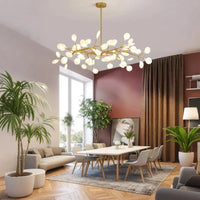 Lustre du salon en acrylique Creative Branch Glarefusion