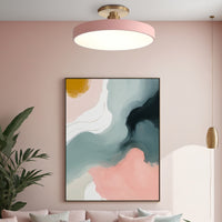 Luce del soffitto a filo a filo rotondo nordico