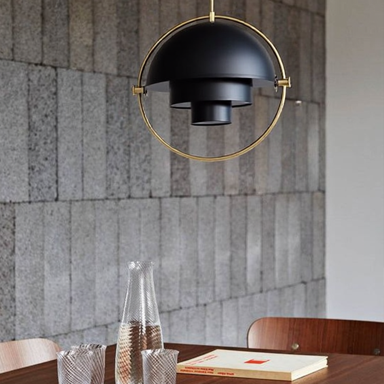 Glarefusion Creative Metal Ring Pendel i flere lag