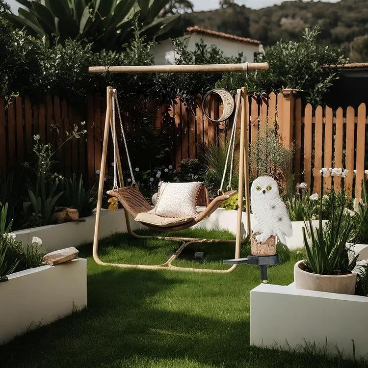 Creative Solar Owl Lamp