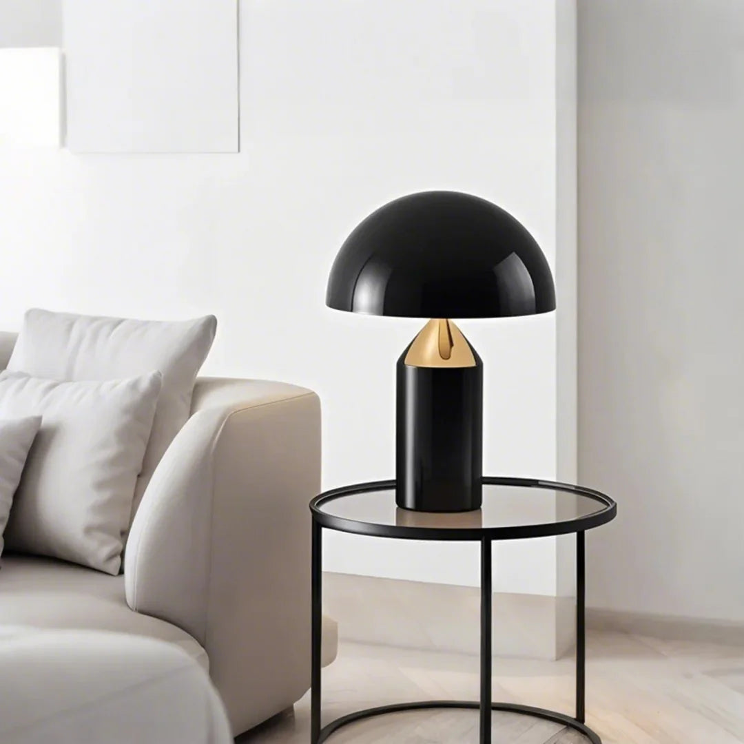 Glarefusion kreativ metalbord lampe