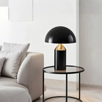 Glarefusion kreativ metalbord lampe