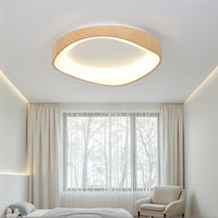 Nordic Wood Grain Ceiling Light
