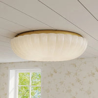 Trendy Round Glass Ceiling Light