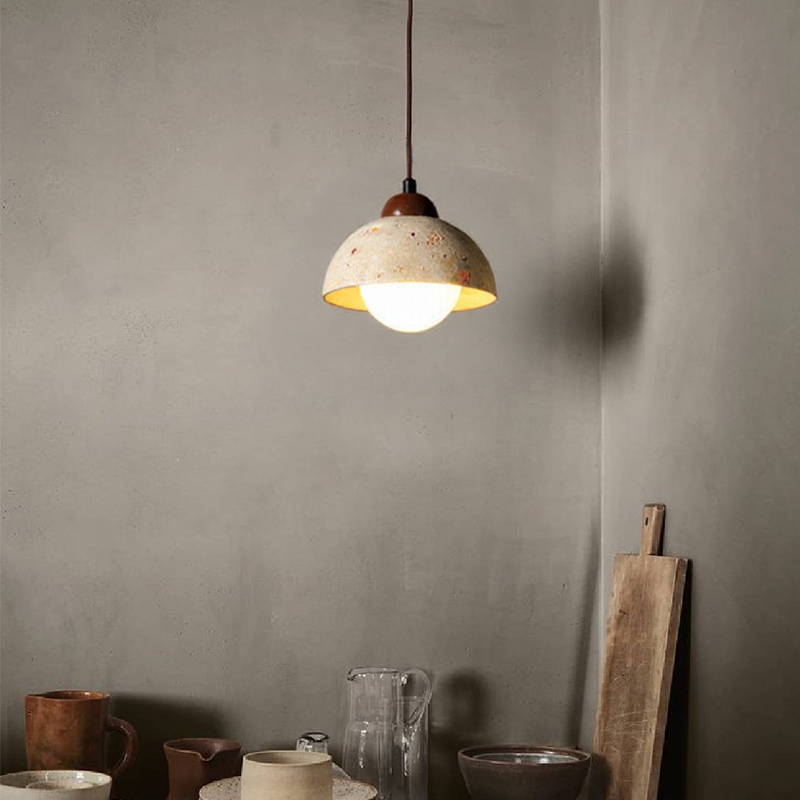 Lustre de style Wabi-Sabi Creative Creative Creative Glarefusion