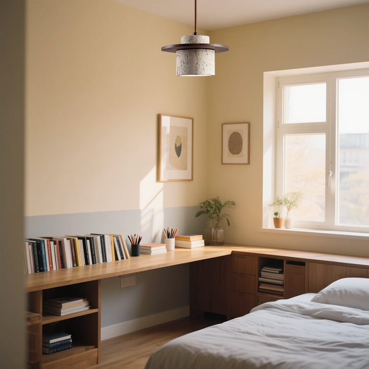 Moderne chik travertin pendel