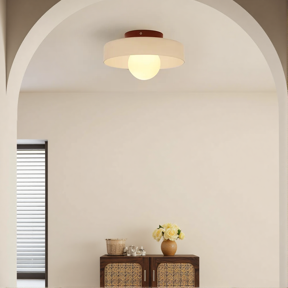 Glarefusie Modern Round Flush Mount plafondlicht