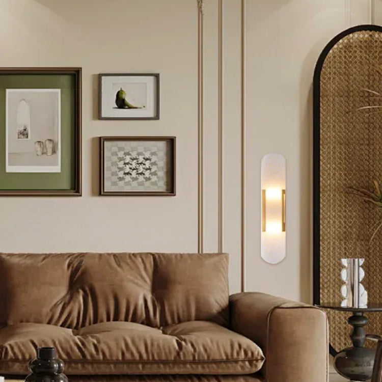 Moderne minimalistisk marmor væglampe