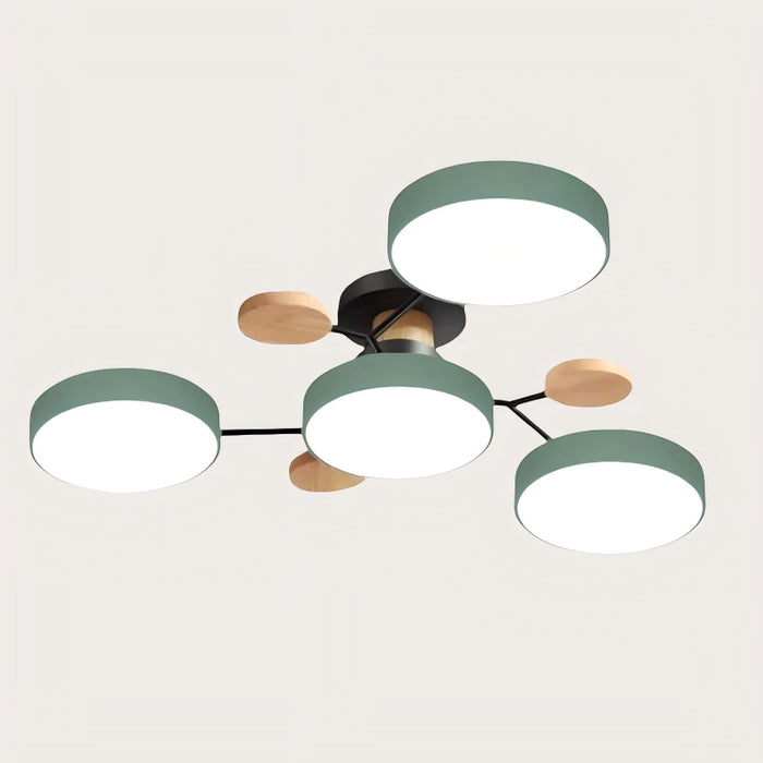 Plafonnier LED circulaire moderne nordique en acrylique