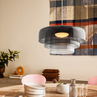 Moderne kreative Glasanhänger Lichter