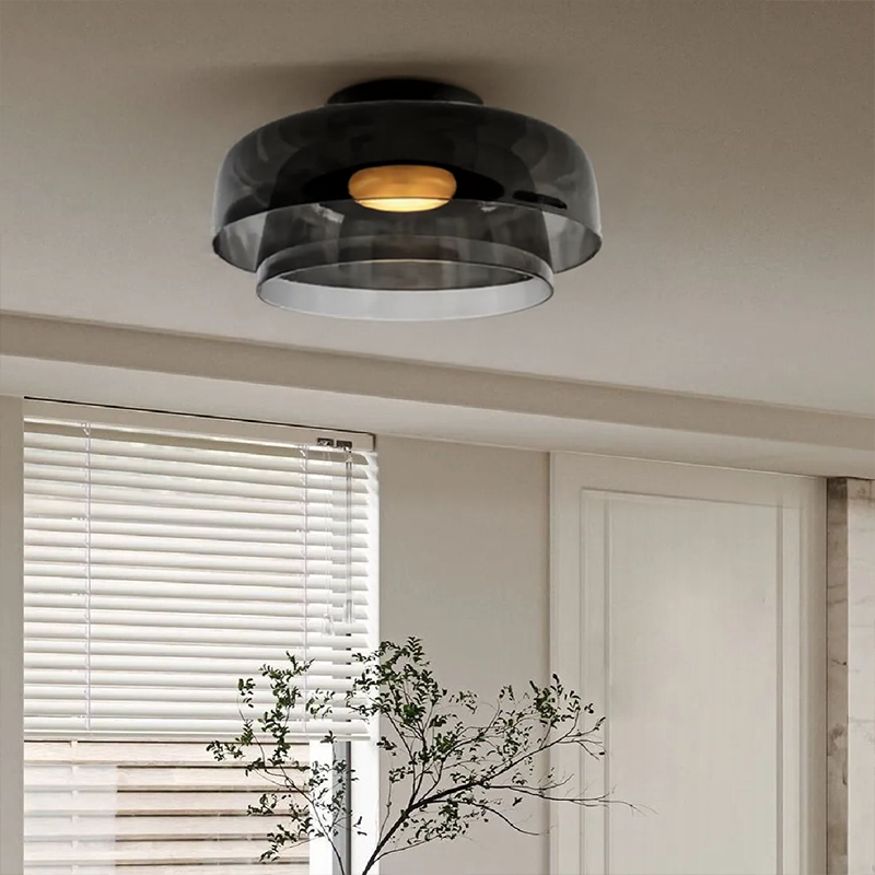 Glarefusion Creative Multi-couches Tloory vitrail plafond de plafond