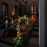 Magische Sonnenlampe mit Sonnenantrieb