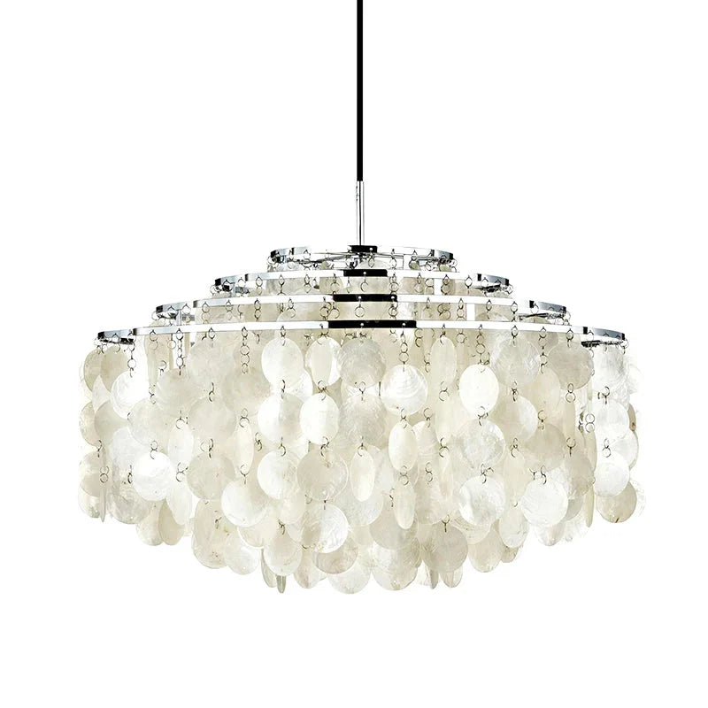 Modern Cloud-like Shell Chandelier
