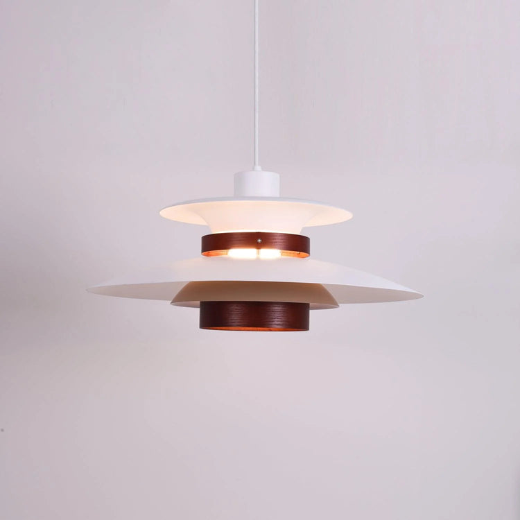 Modern Multi-layered Wooden Pendant Light
