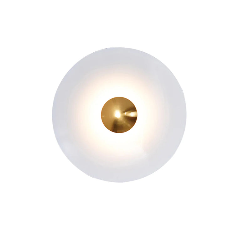 Moderne Disc-lignende Ironwork Wall Light