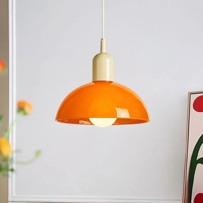 Colorful Bowl Pendant Light