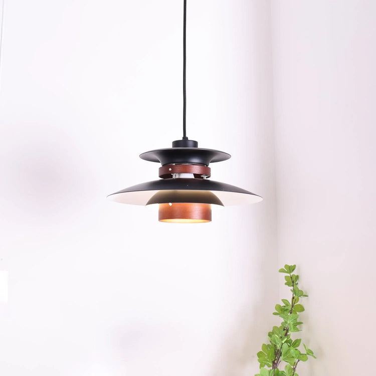 Modern Multi-layered Wooden Pendant Light