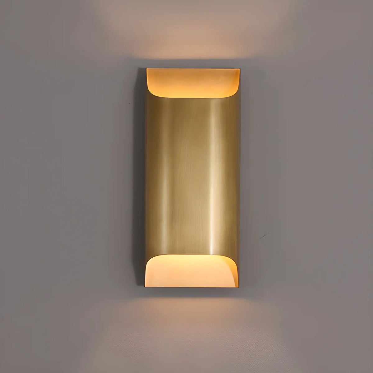 Leclerc form messing lampe