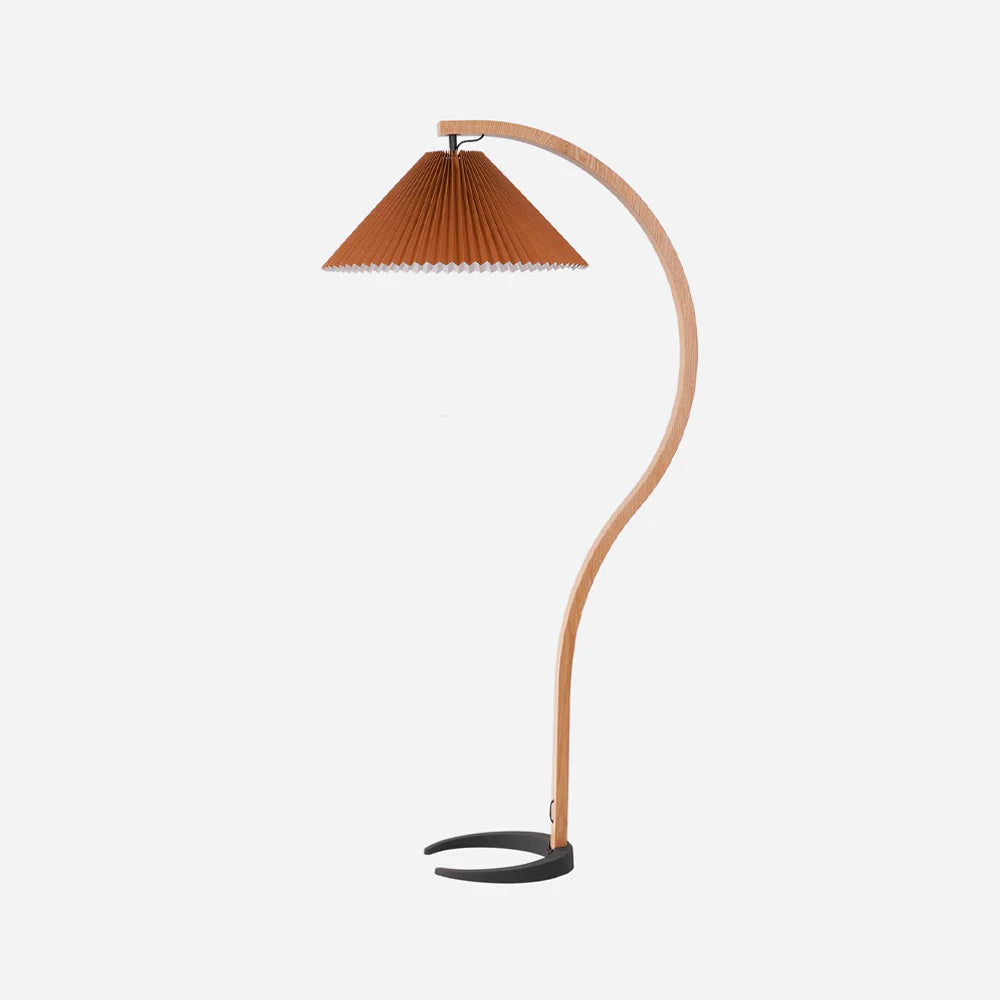 Lampadaire rétro Scandic Arc en métal