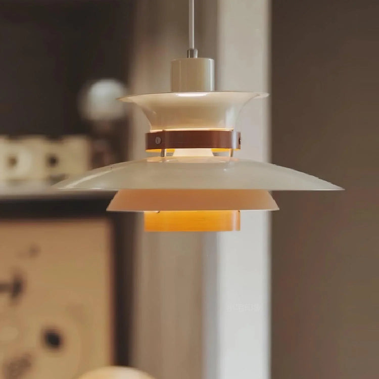 Modern Multi-layered Wooden Pendant Light