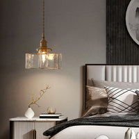 Glarefusion moderne retro glas pendellampe