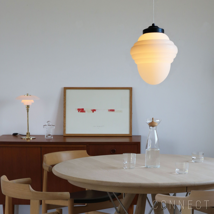 Vintage Frosted Glass Pendant Light