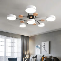 Plafonnier LED circulaire moderne nordique en acrylique