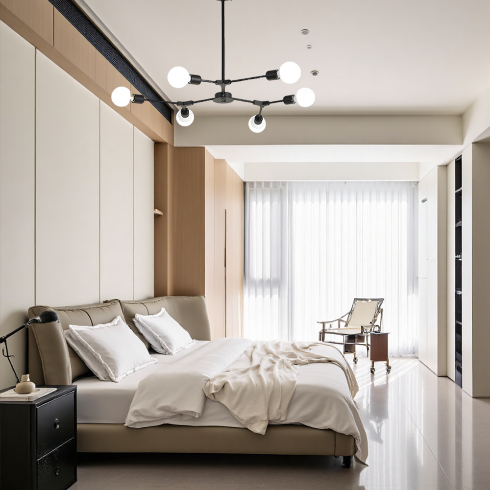 Moderna ed elegante plafoniera multipla Blubs
