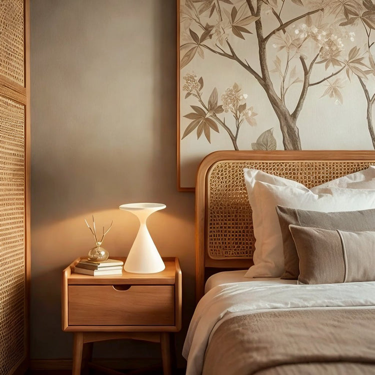 Creative timeglas bordlampe