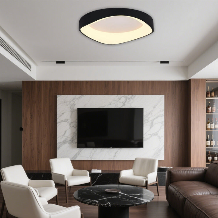 Nordic Wood Grain Ceiling Light