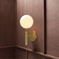 Moderne luxuriöse LED -Wandleuchte