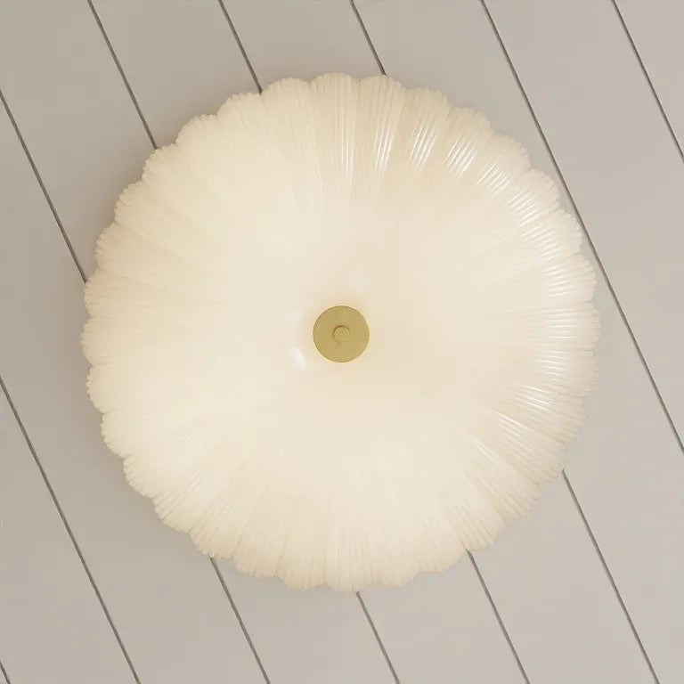 Trendy Round Glass Ceiling Light