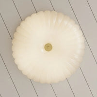 Trendy Round Glass Ceiling Light