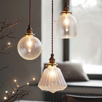 Nordisches modernes Kristallglasanhänger Licht