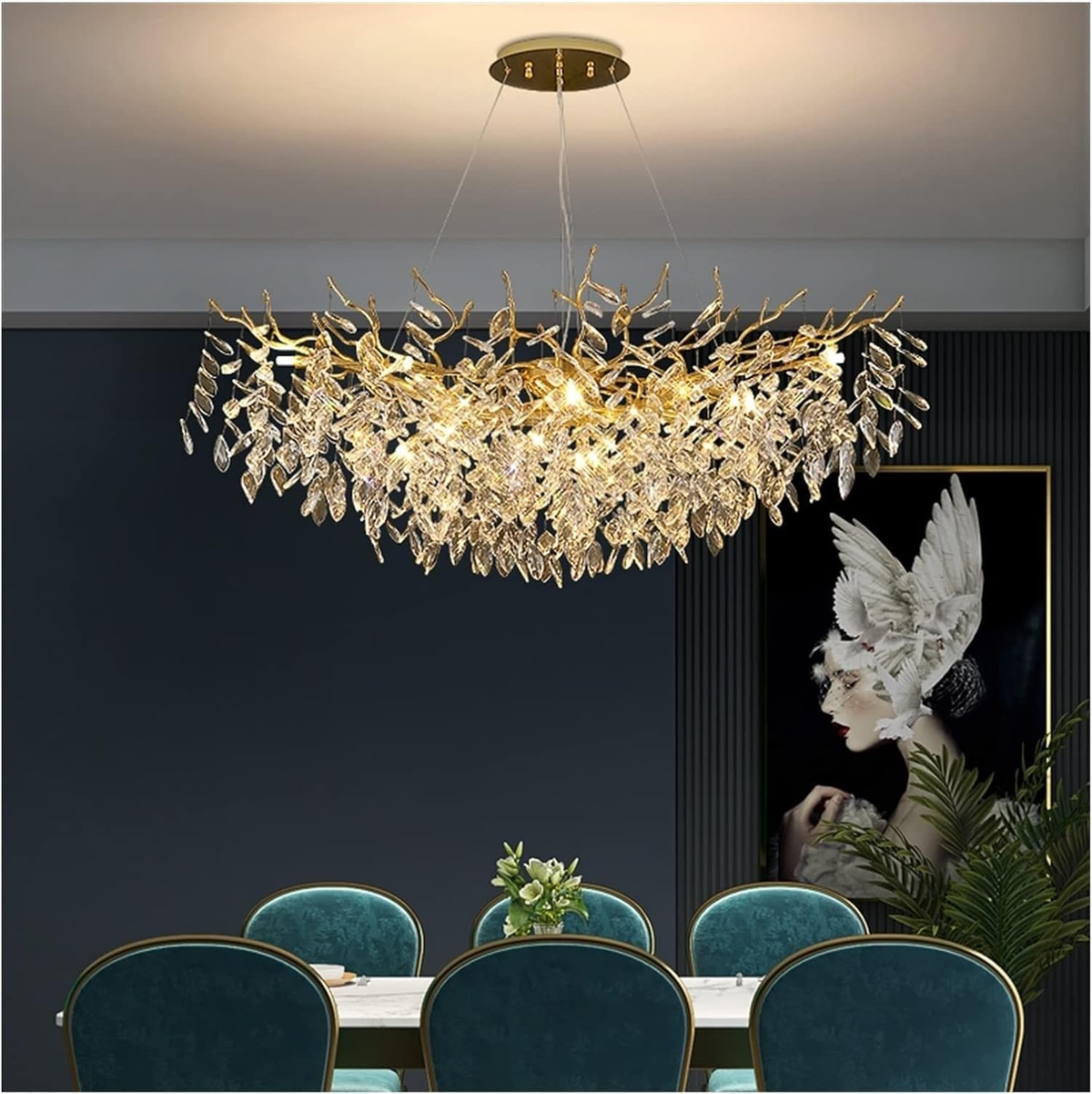 Modern Crystal Luxury  Ceiling Chandelier