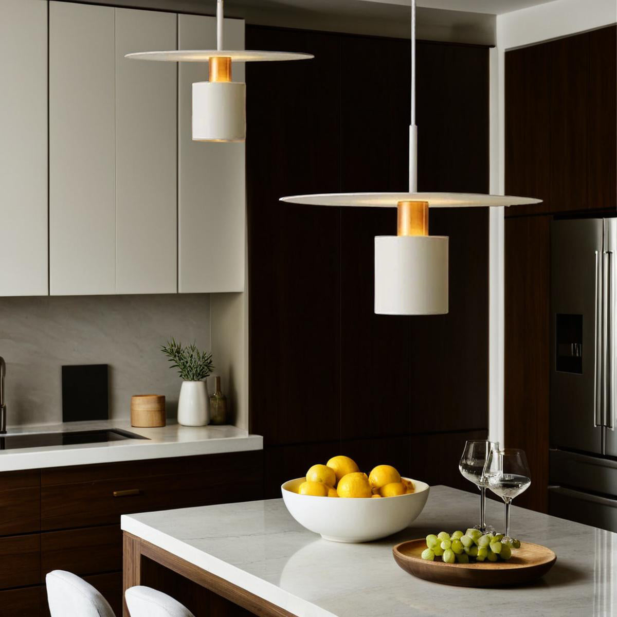Luce a sospensione elegante moderna GLAREFUSIONE