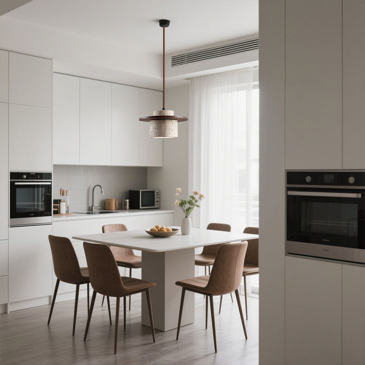 Moderne chik travertin pendel