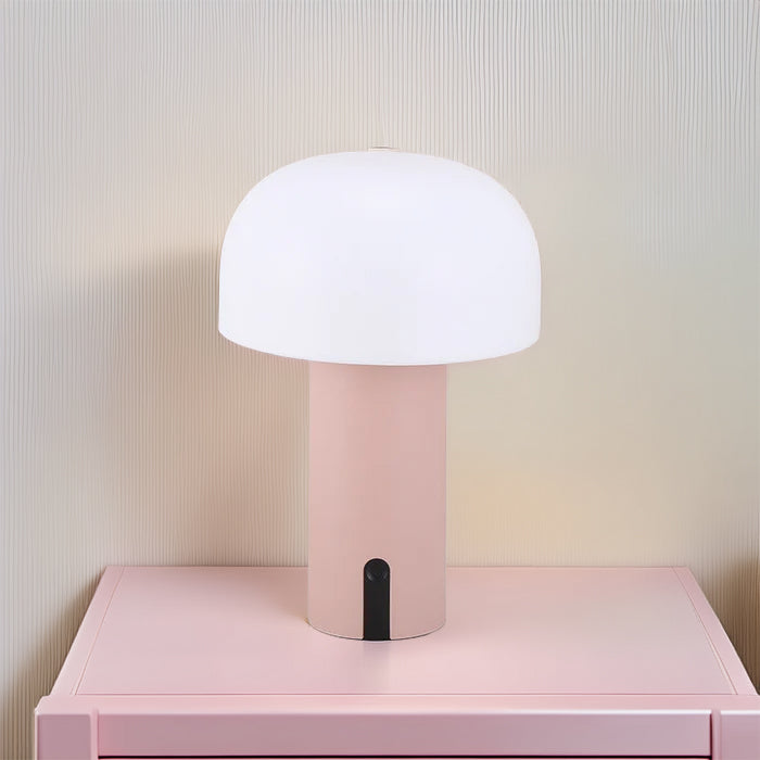 Moderne svamp bordlampe