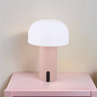 Moderne svamp bordlampe
