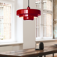 Medieval Retro Three-Tier Iron Pendant Light