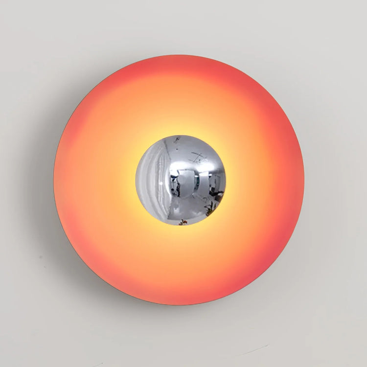 Moderne Disc-lignende Ironwork Wall Light