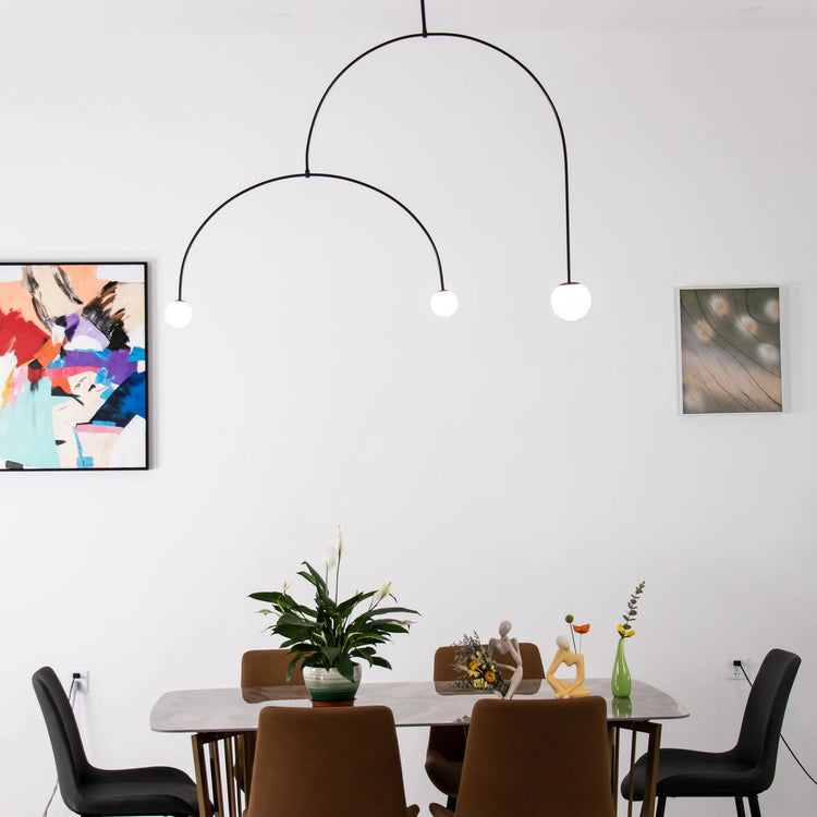 Conceptual Curve Glow Pendel