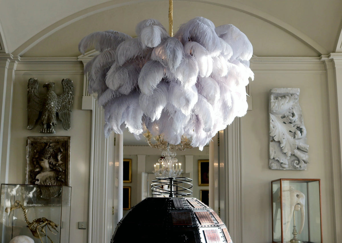 Plume de luxe lysekrone