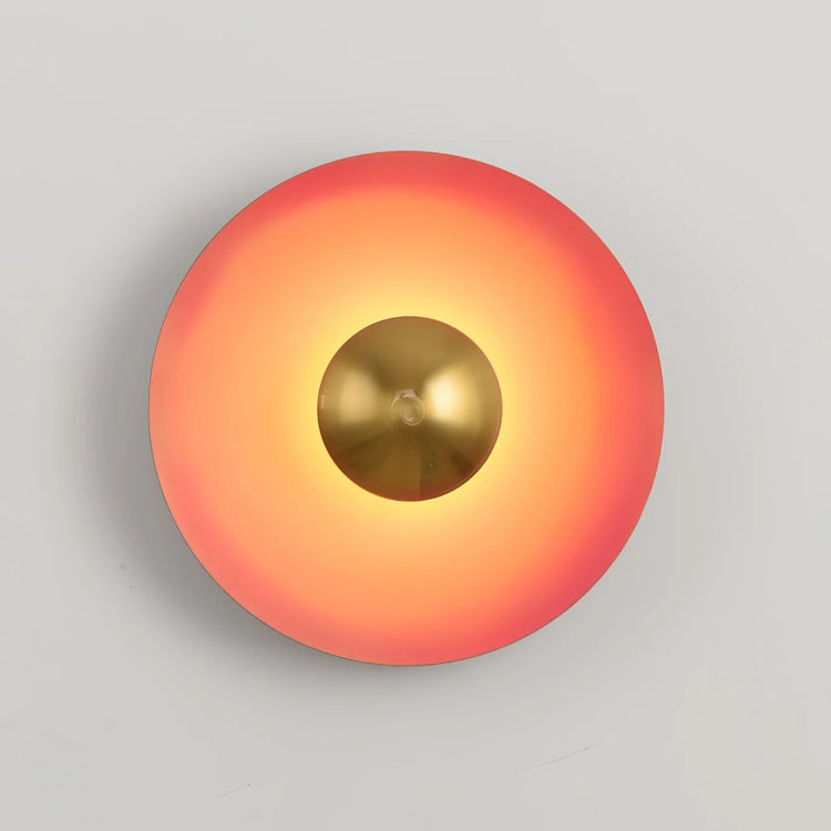 Moderne Disc-lignende Ironwork Wall Light