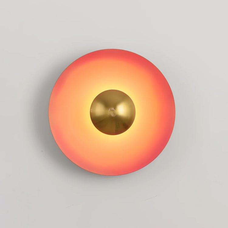 Moderne Disc-lignende Ironwork Wall Light