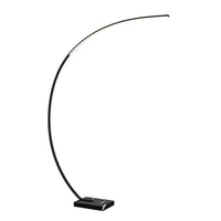 Modern Crescent Shape Aluminum Floor Lamp