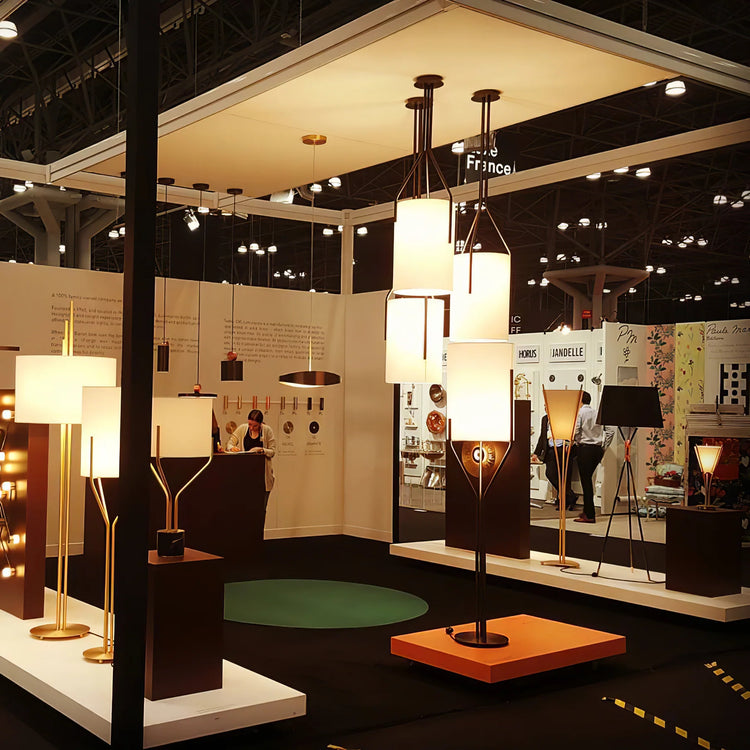 Modern Drum Fabric Chandelier