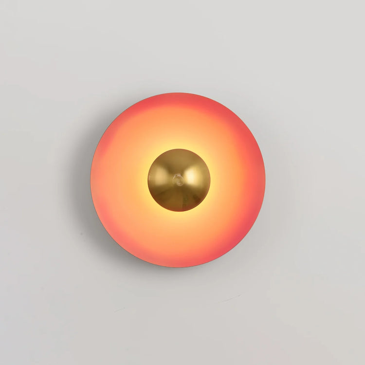 Moderne Disc-lignende Ironwork Wall Light