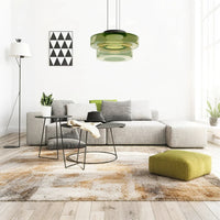 Bauhaus Style Glass Pendant Light