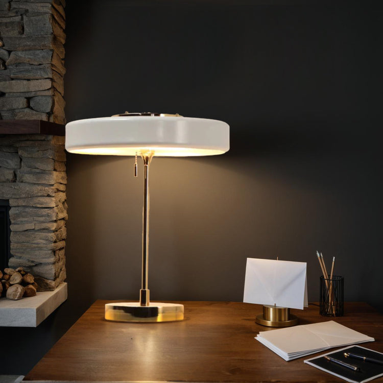 Glarefusion Nordic British Retro Creative Bordlampe